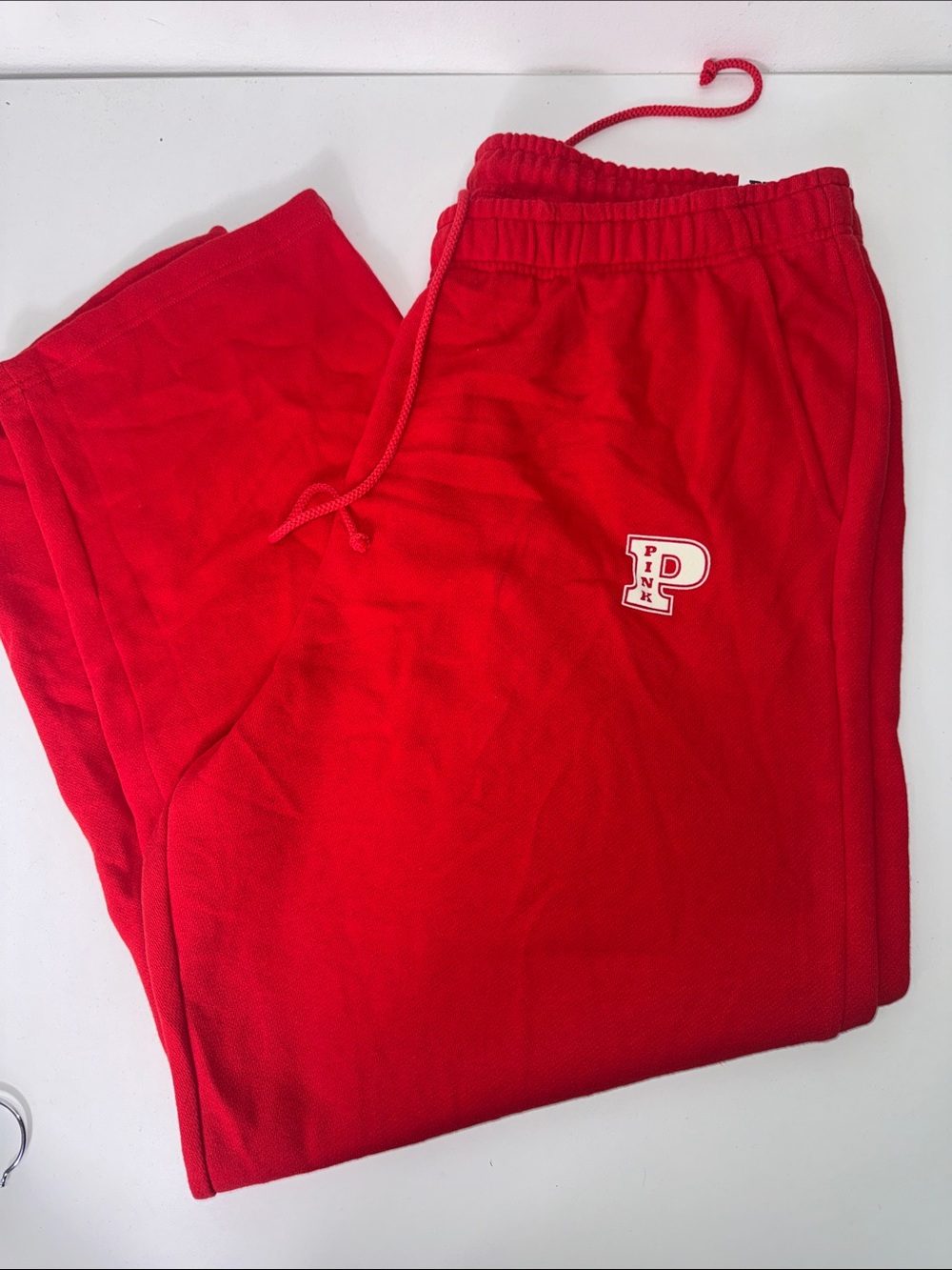 PINK Victoria's Secret Red Men's Sweatpants with P Logo Sz XXL NWT